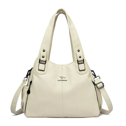 India™ – Borsa a Spalla Classica in Pelle Vintage