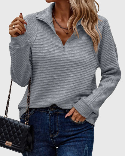 Molly | Maglioned elegante mezza zip