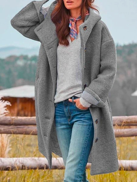 Janelle | Cappotto classico Caldo e morbido