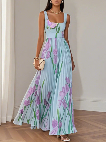 LILLA – ABITO MAXI ELEGANTE DI FIORI