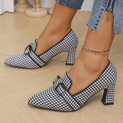 Violetta - Eleganti Tacchi Pied di Poule