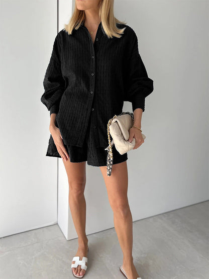 Elizabeth - Set di Camicia e shorts Freschi
