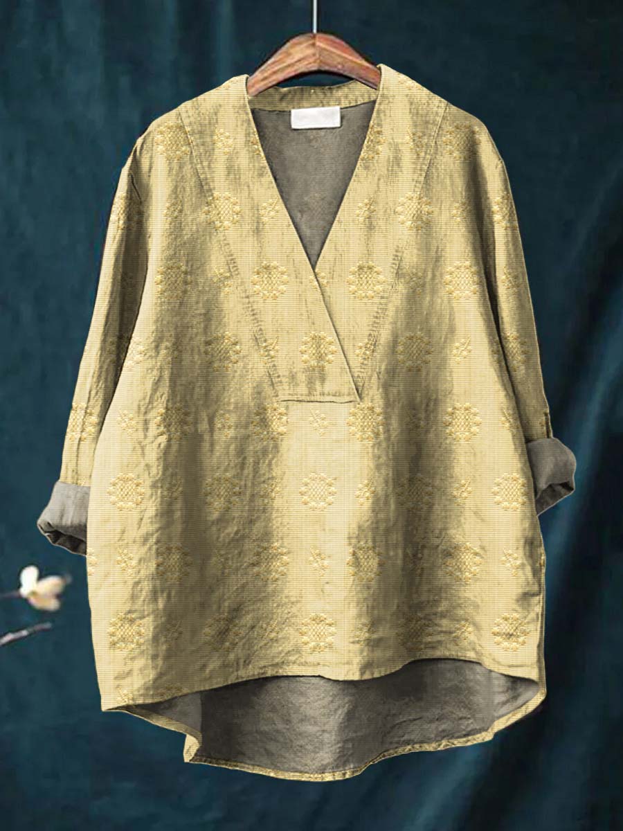 Blusa in lino Cara