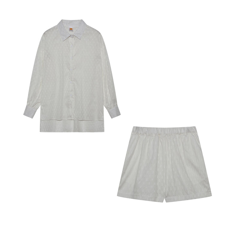 Elizabeth - Set di Camicia e shorts Freschi