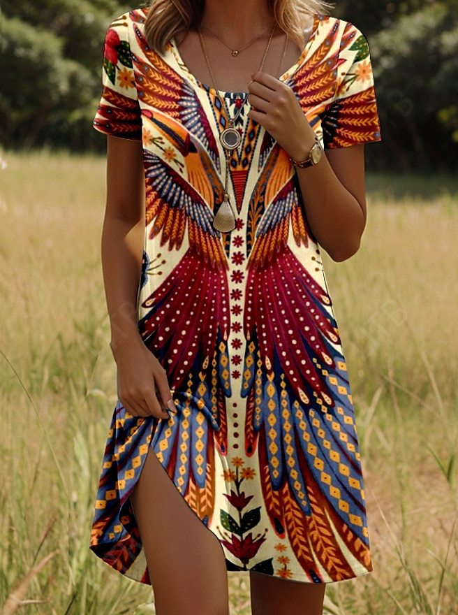 JULIA – ABITO BOHO CHIC VIVACE