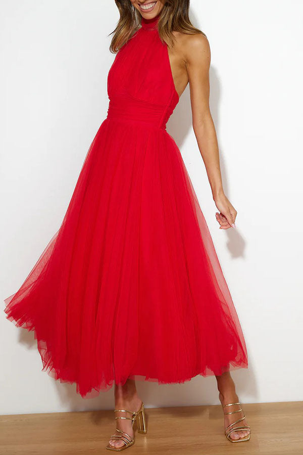 Phoebe - Abito Midi con Gonna Lunga