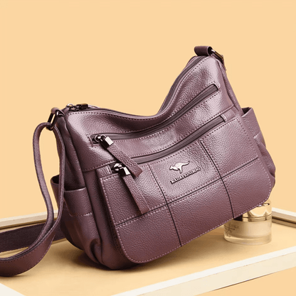 Evangeline | Borsa a Tracolla con Design Multistrato
