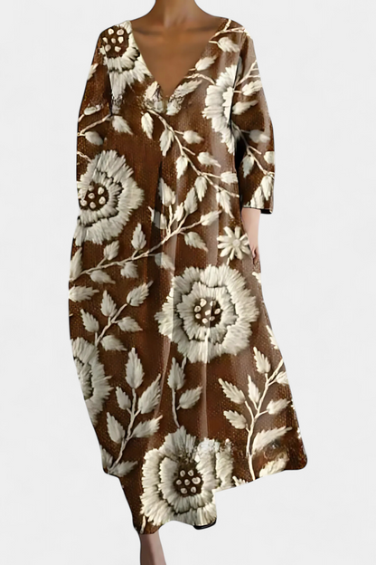 NAOMI – ABITO MIDI ART BLOOM
