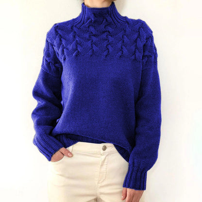 Elena | Maglione a collo alto in lana