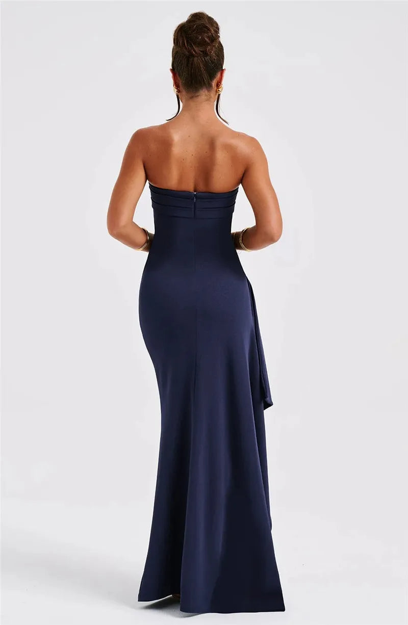 FALLON – ABITO MAXI ELEGANTE SENZA SPALLINE