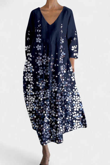 NAOMI – ABITO MIDI ART BLOOM