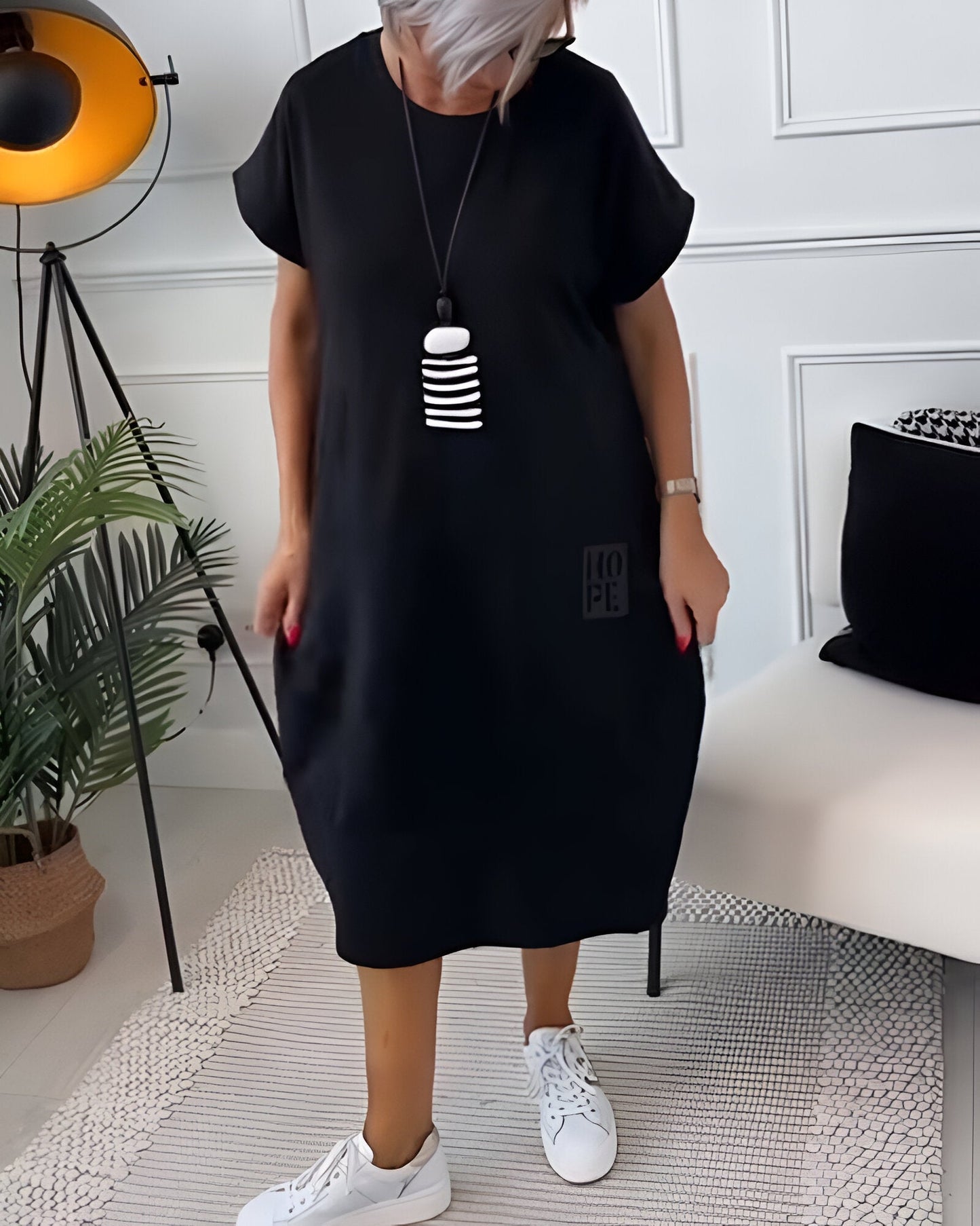 Bessie – Abito Camisón Midi Confortevole