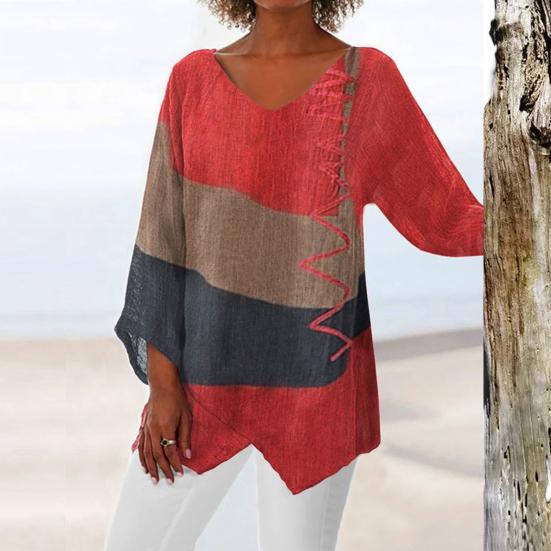Ella - Blusa a maniche lunghe comoda per ogni giorno