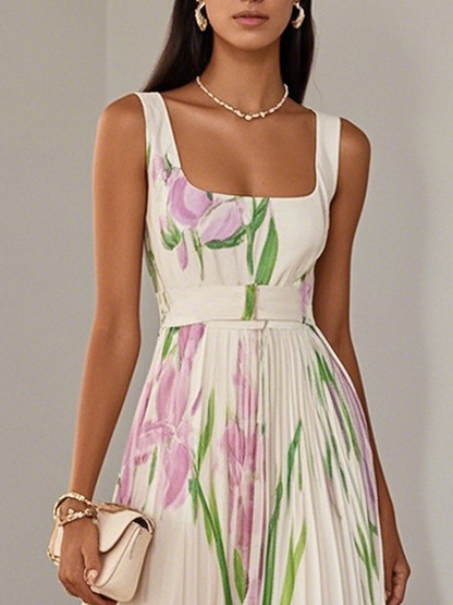 LILLA – ABITO MAXI ELEGANTE DI FIORI