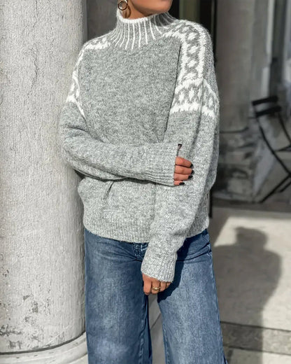 LOUVELLE - MAGLIONE IN MAGLIA MORBIDA E COMODO