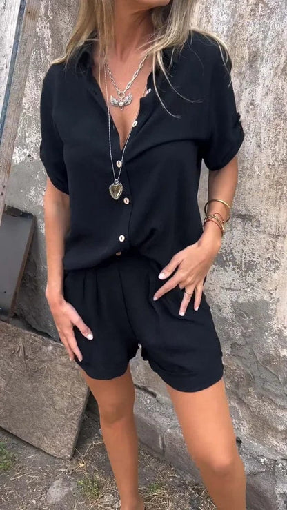 Noa - Set di Misto lino di Due pezzi