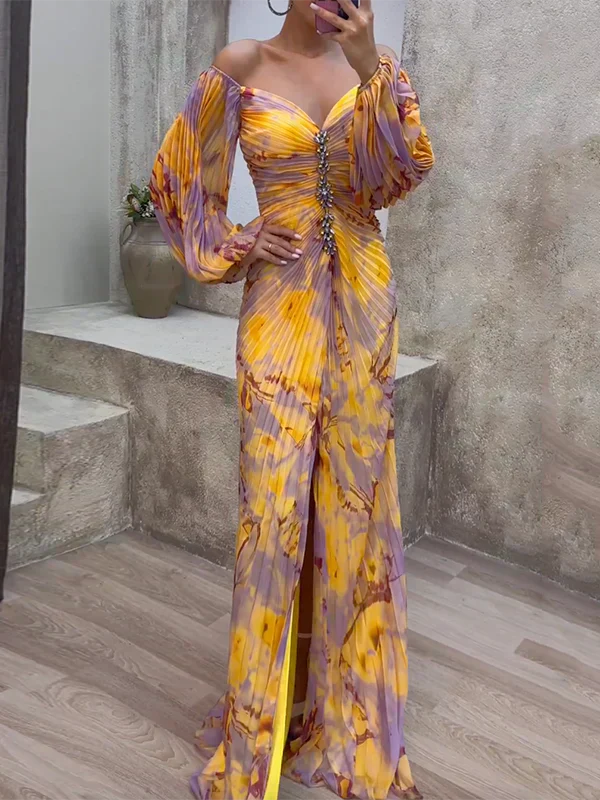 Selina | Elegant V-Neck Abito