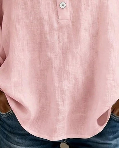 Blusa in pizzo con Scollo quadrato e Maniche a palloncino
