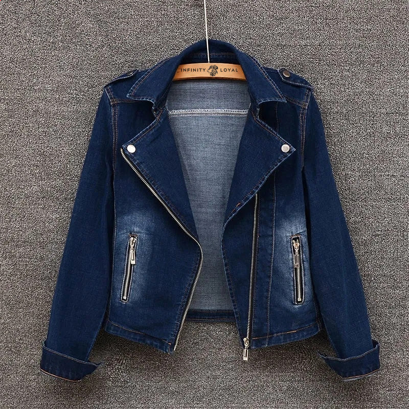 BLAZER DI DENIM VINTAGE NERINA