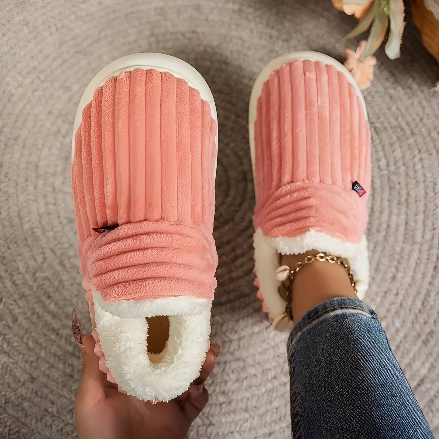 Angèle - Scarpe morbide e cálidos da donna