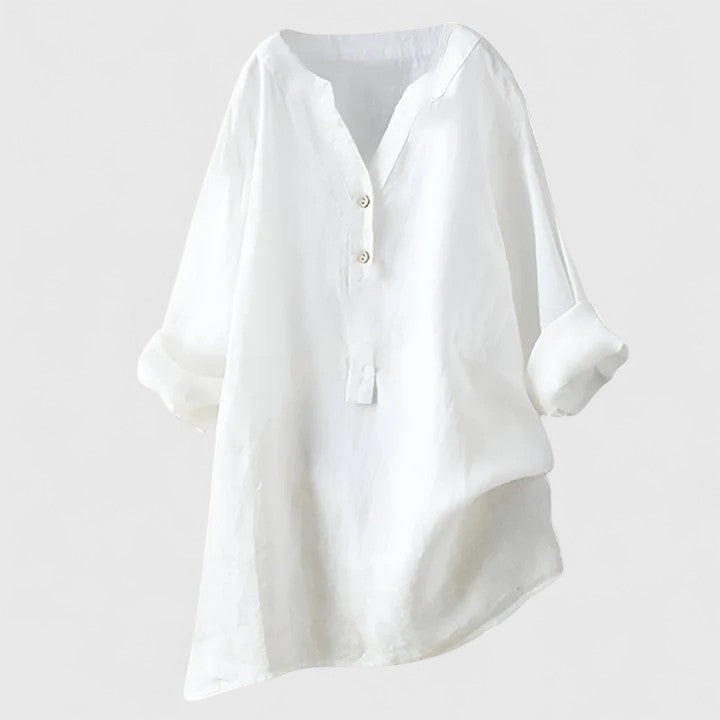 Larienne | Camicia elegante con bottoni nel Davanti