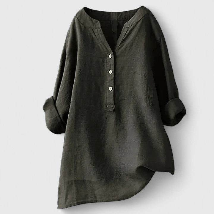 Larienne | Camicia elegante con bottoni Frontali