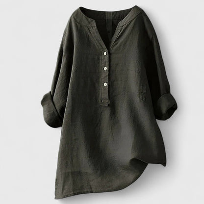 Larienne | Camicia elegante con bottoni nel Davanti