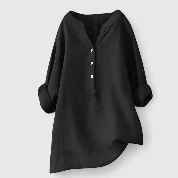 Larienne | Camicia elegante con bottoni Frontali