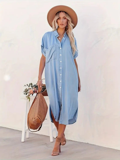 Samira-Abito camisero con tasche fijos