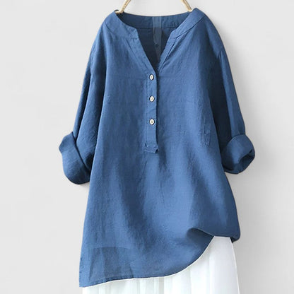 Larienne | Camicia elegante con bottoni nel Davanti