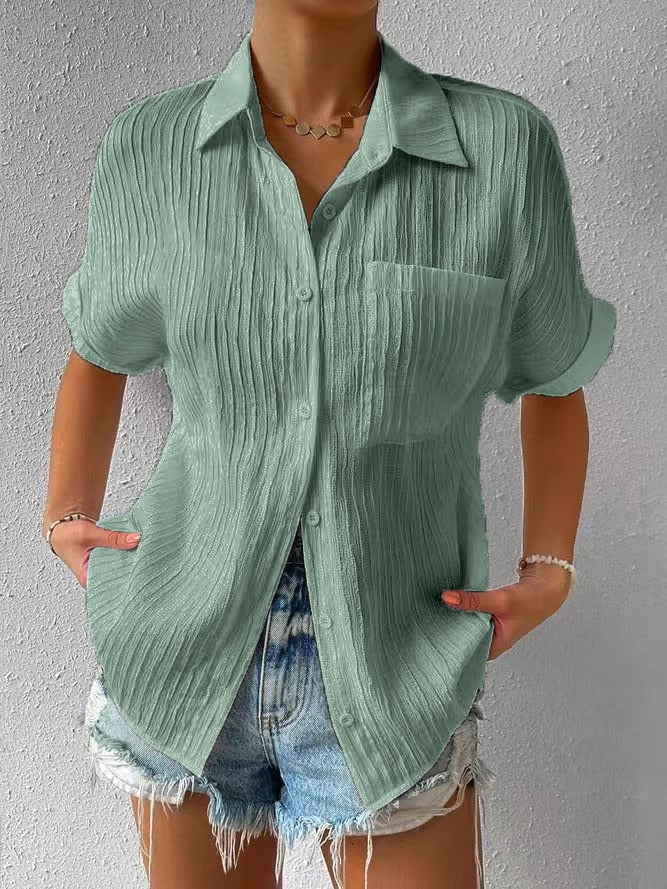 BLUSA CLASSICA CON COLLO ZAHRINA