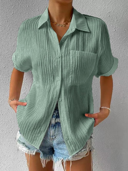 BLUSA CLASSICA CON COLLO ZAHRINA