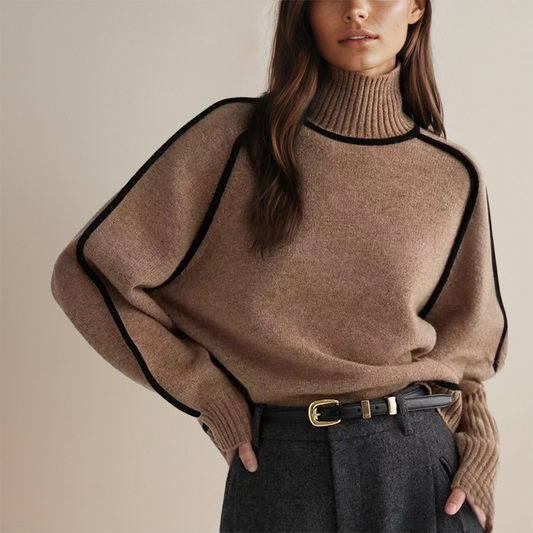 Lara - Maglione a collo alto
