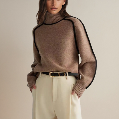 Lara - Maglione a collo alto