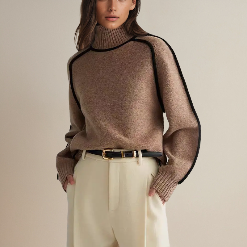 Emilie™ | Maglione a collo alto Morbido come il cachemire