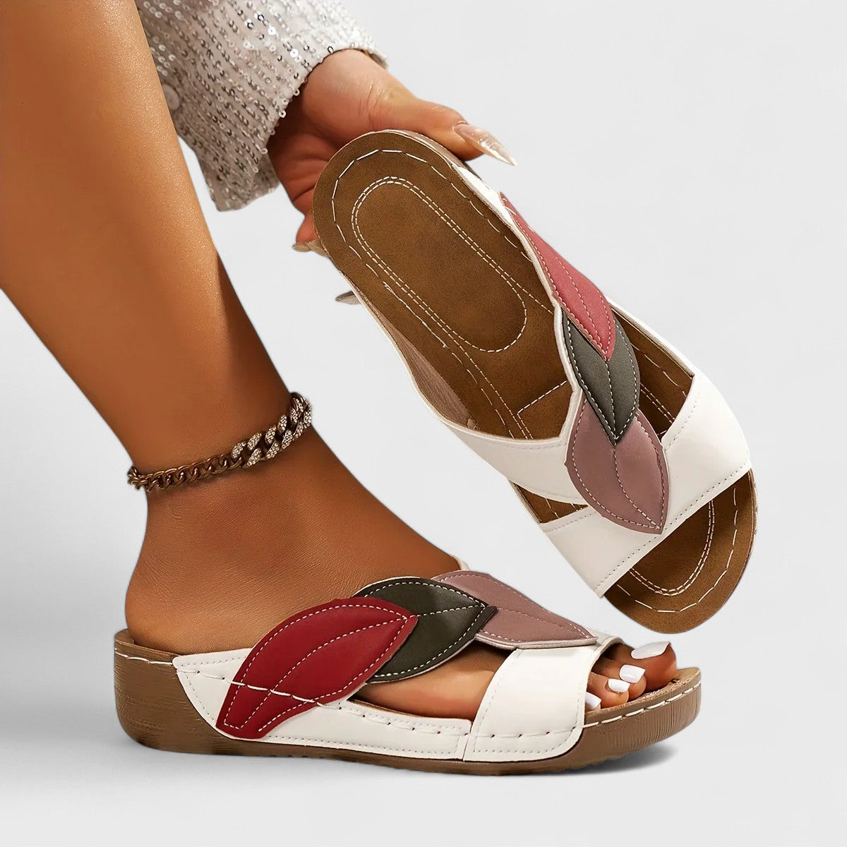Solveig - Sandalo slip-on