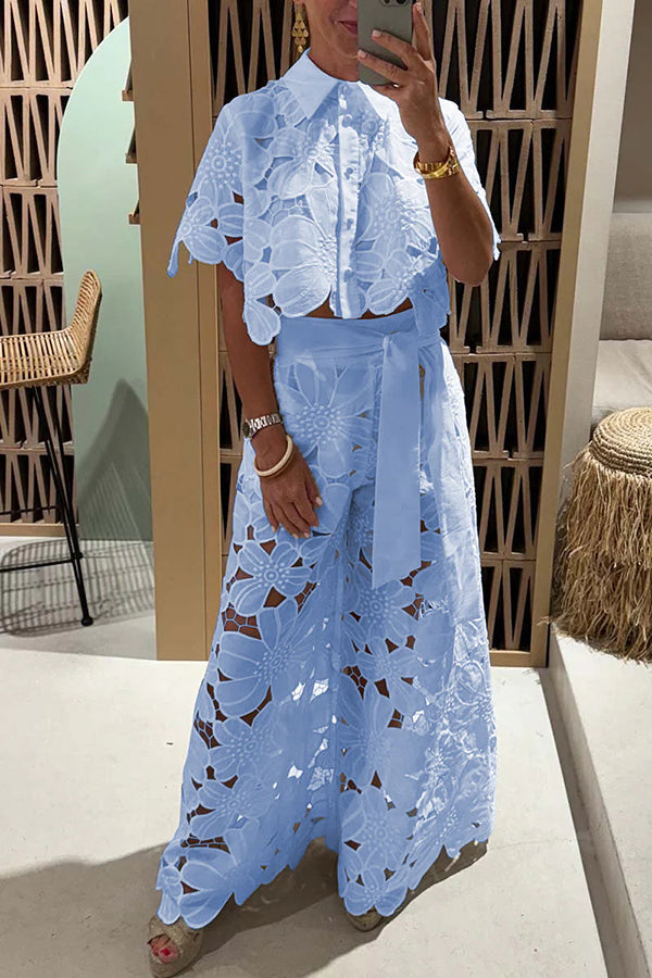 Hailey | Completo in pizzo