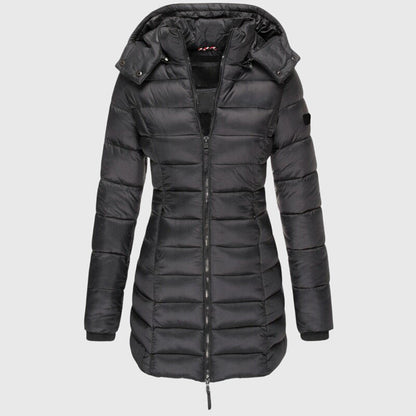 Elise™ - Cappotto lungo di piume