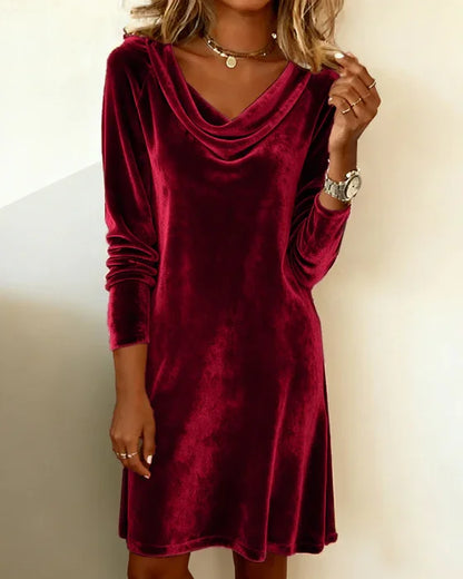 Delvira | Abito di Donna con Scollo Drapado