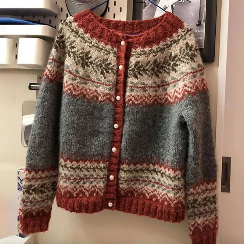 Atasha | Cardigan islandese vintage