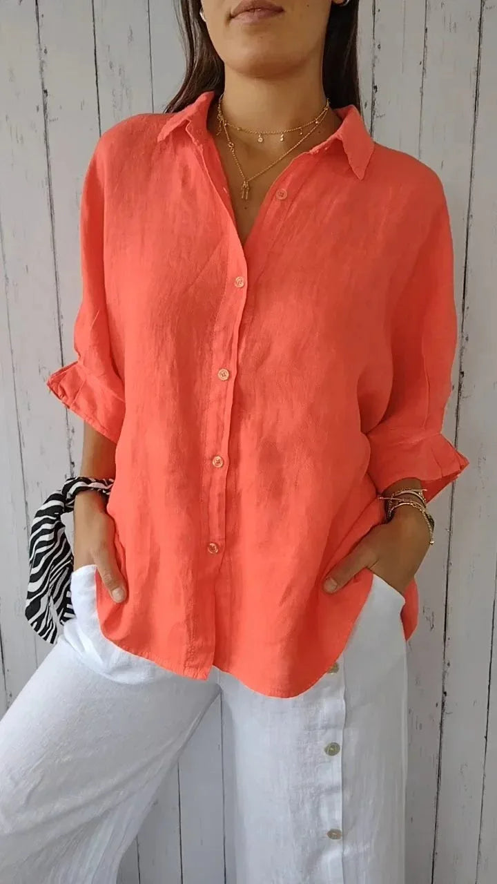 Bonnie – Camicia Button-Up Relaxed