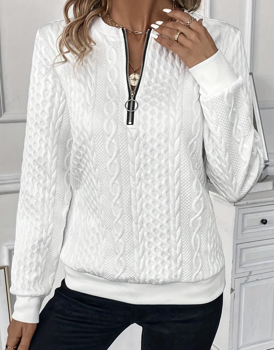 Herald - Maglione Elegante con Zip