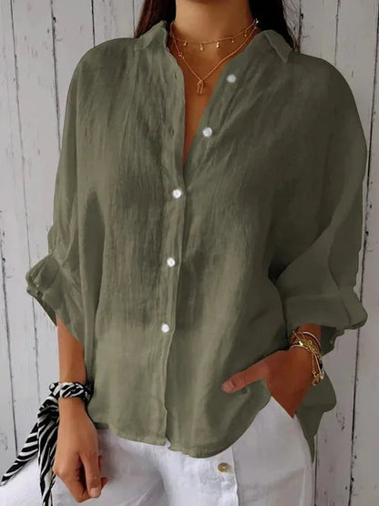 Bonnie – Camicia di Bottoni Rilassata