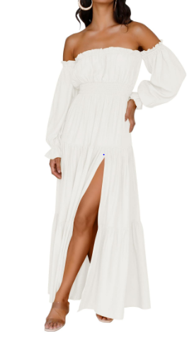 KENDRA – ABITO MAXI DI ROMANCE DESPRENDIDO E AIREADO