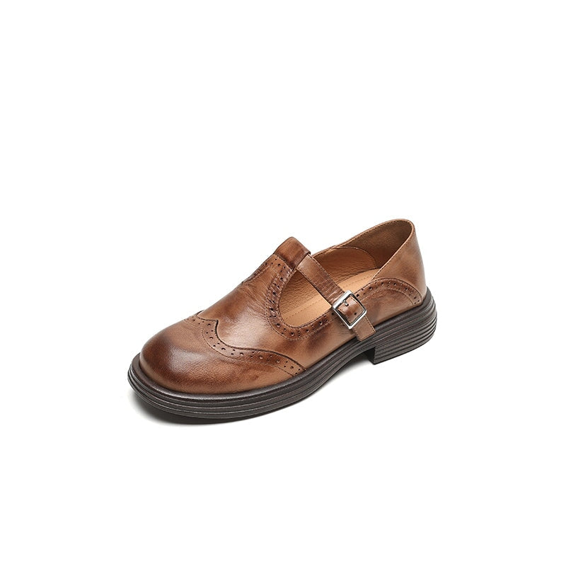 Elvara | Elegante Mary Jane di Pelle