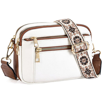 Erikka | Borsa Elegante a tracolla con tracolla regolabile con stampa