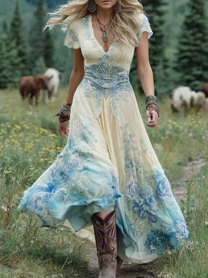 SERAPHINA – ABITO MAXI BOHO ENCANTADO