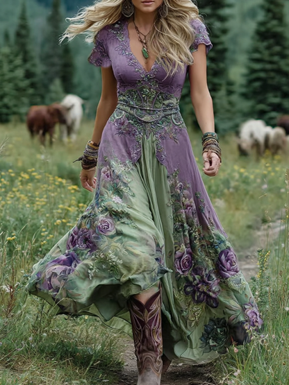 SERAPHINA – ABITO MAXI BOHO ENCANTADO
