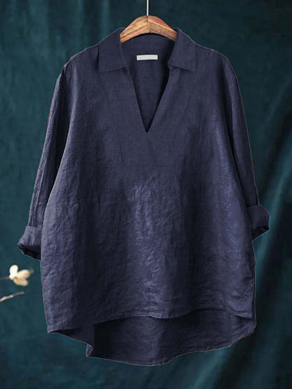 Blusa in lino María