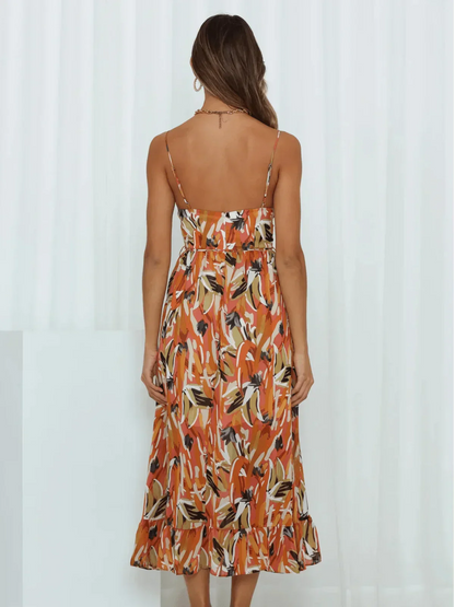 Chiara - Abito midi Colorido donna | Eleganza Estiva